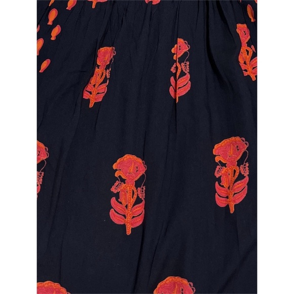 Max Dress Women’s Medíum Blue Multi Pockets Bohemian Made In India - Picture 12 of 14